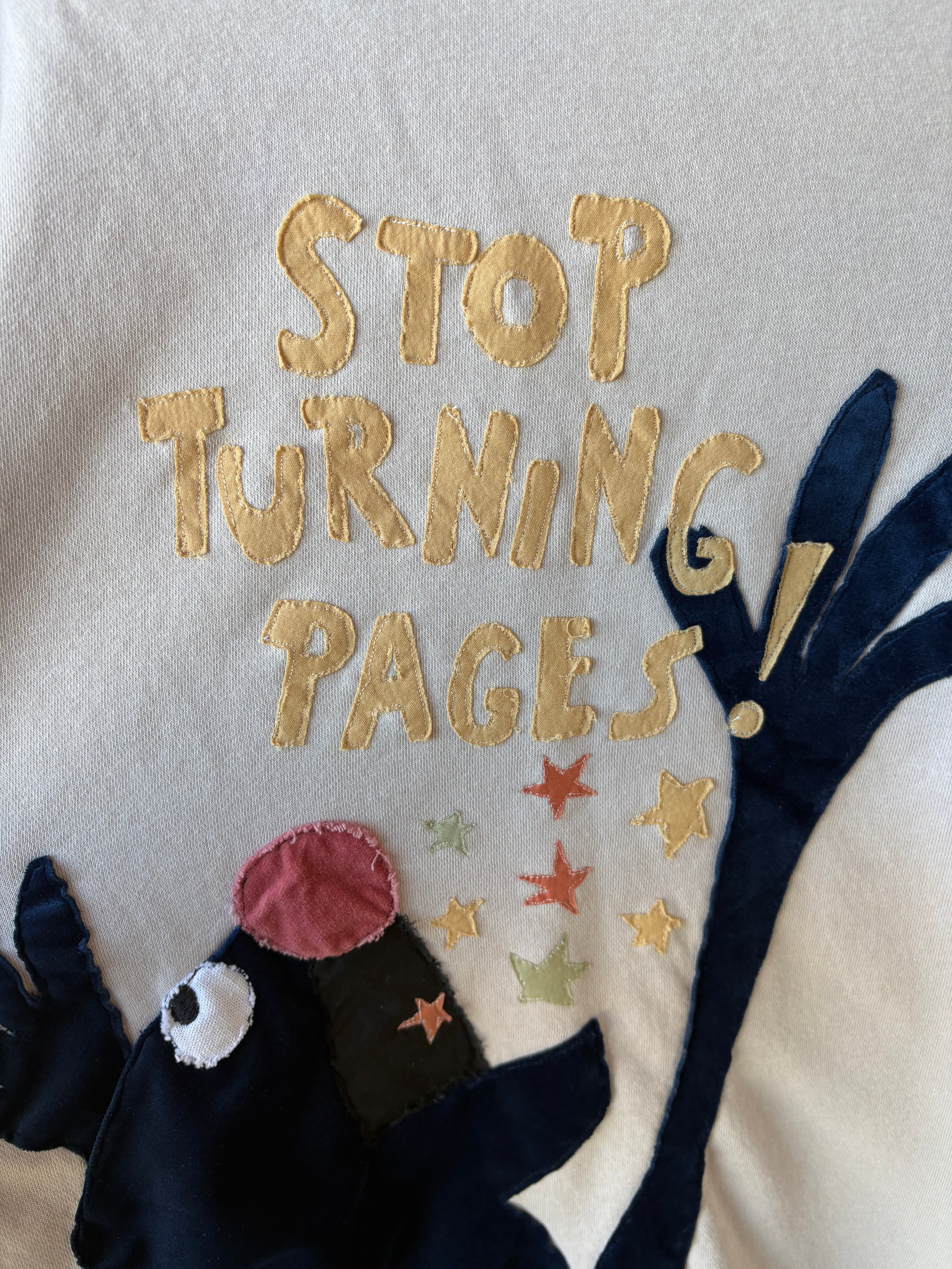 Grover STOP TURNING PAGES Sweatshirt