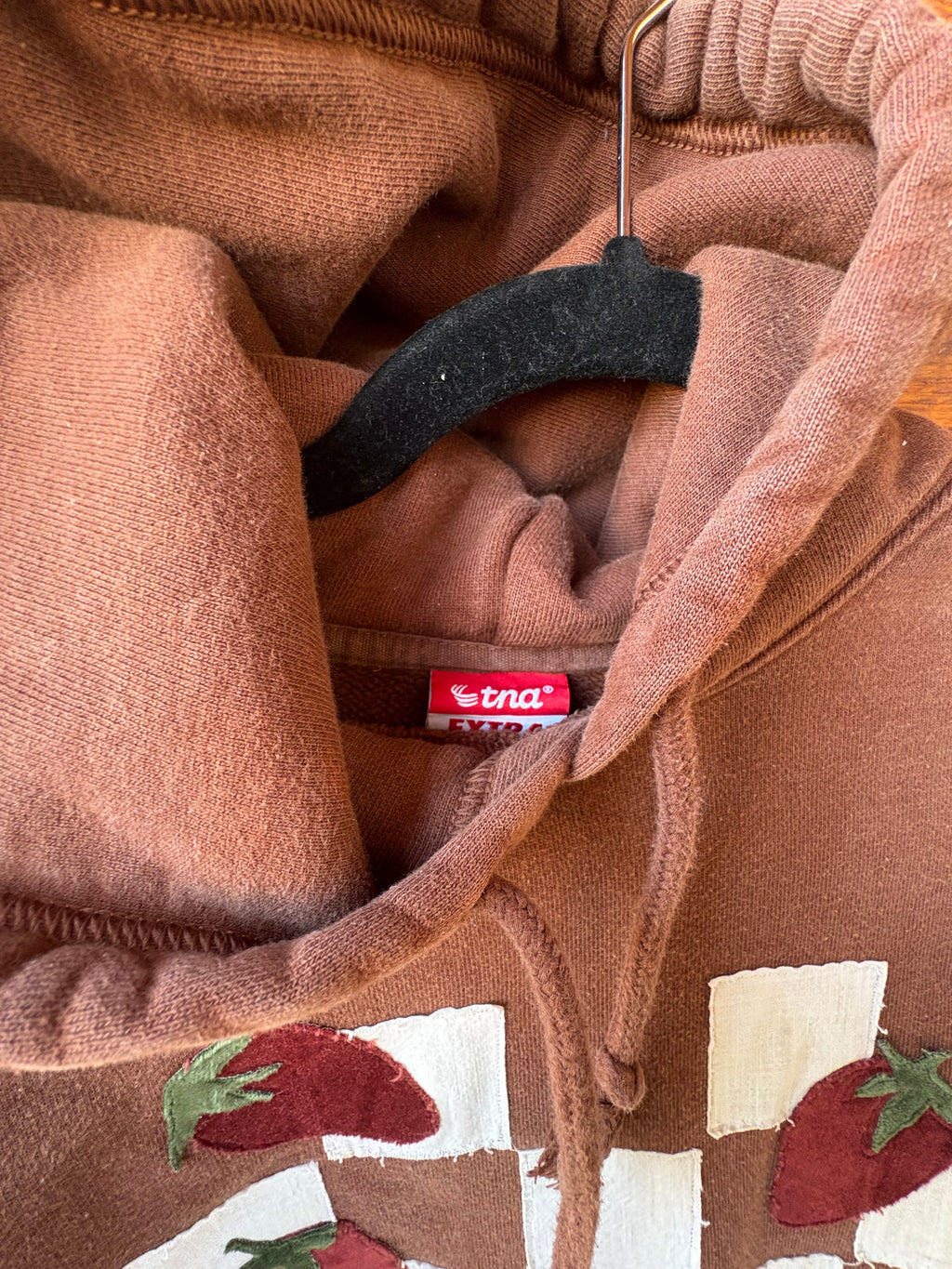 Strawberries and Cream Checkers Sweatshirt