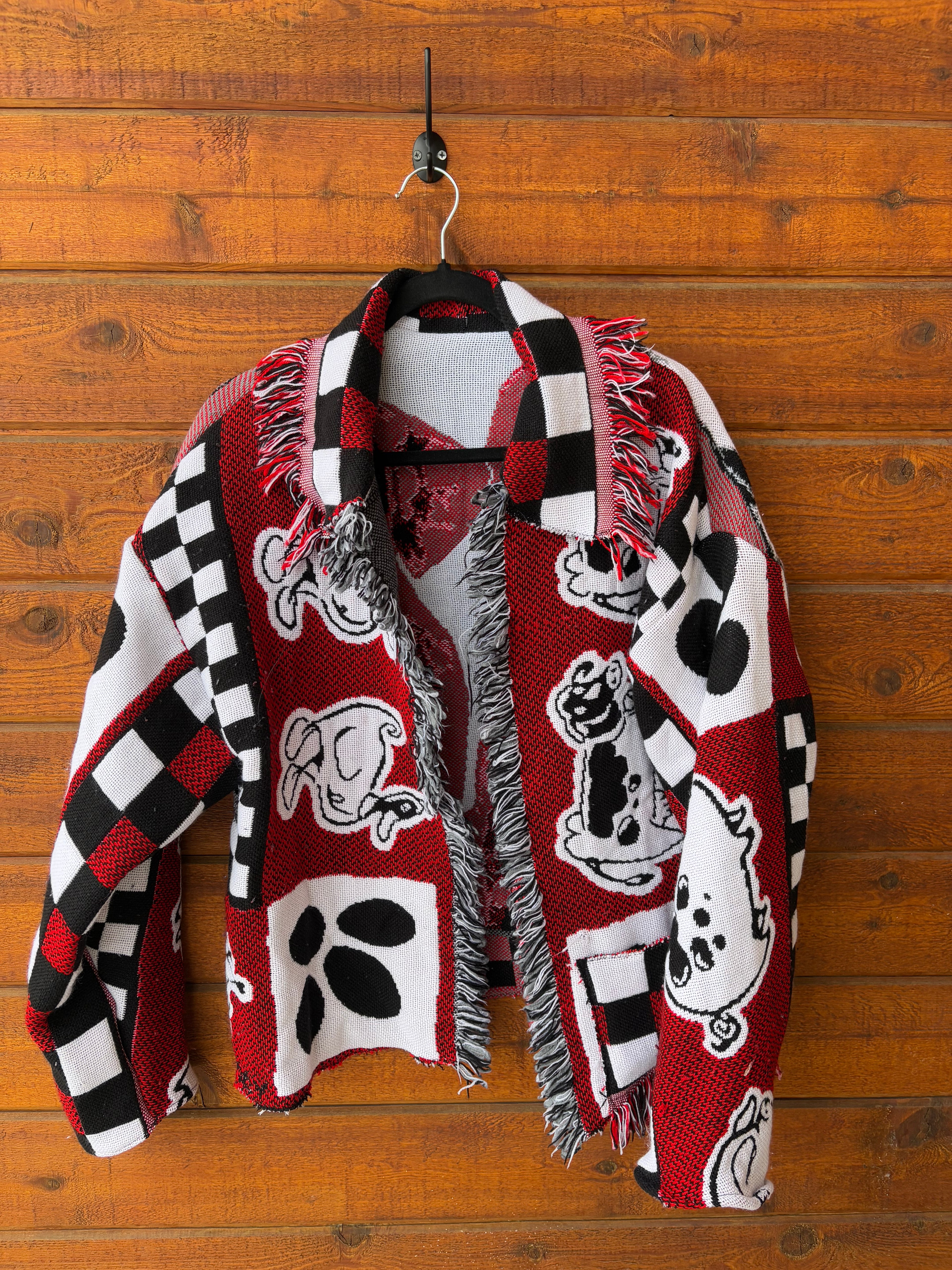 Dalmations Blanket Cardigan
