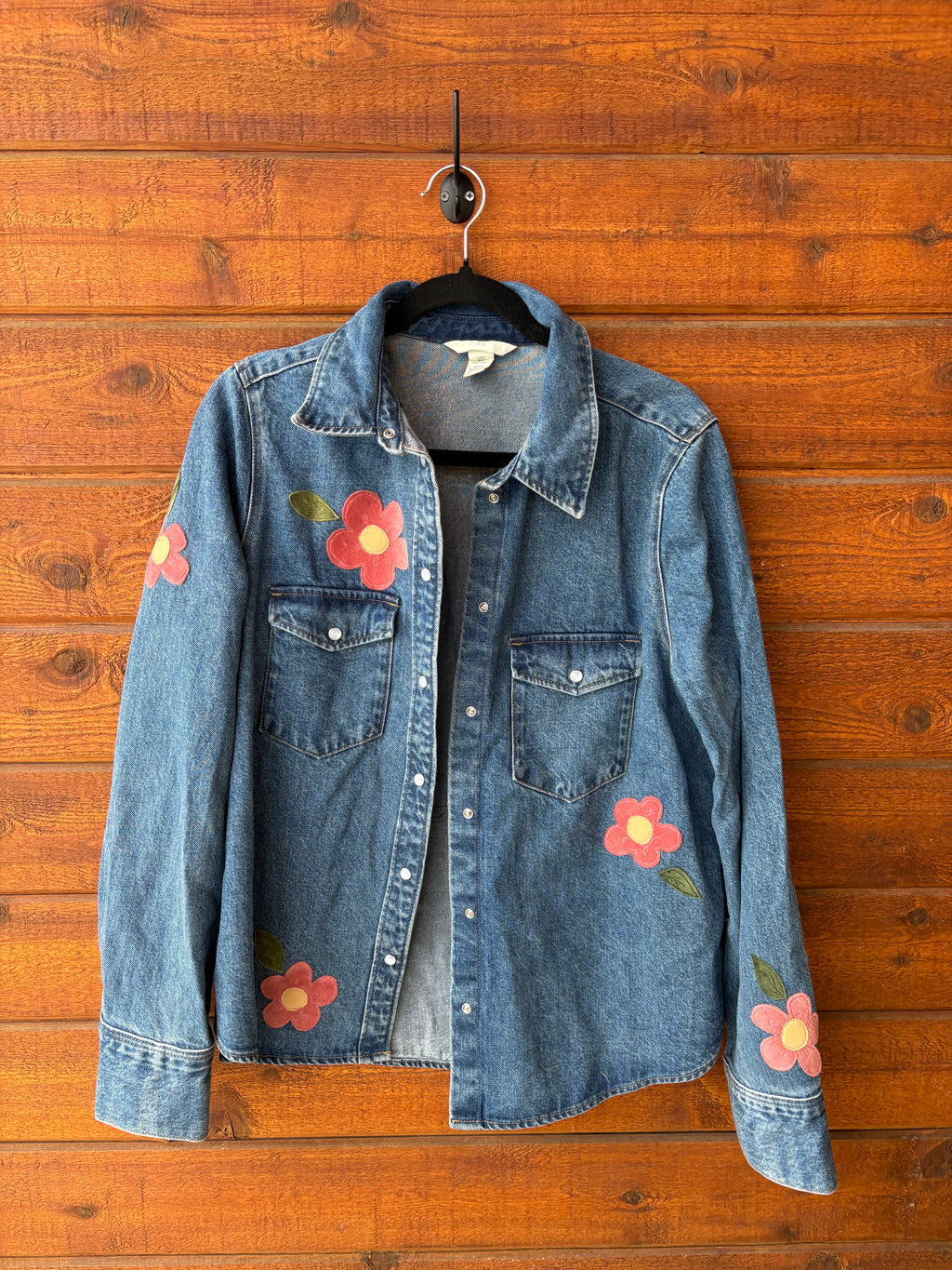Floral Denim Jacket