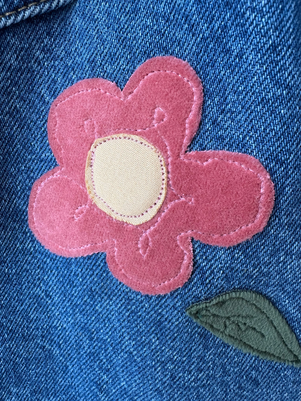 Floral Denim Jacket