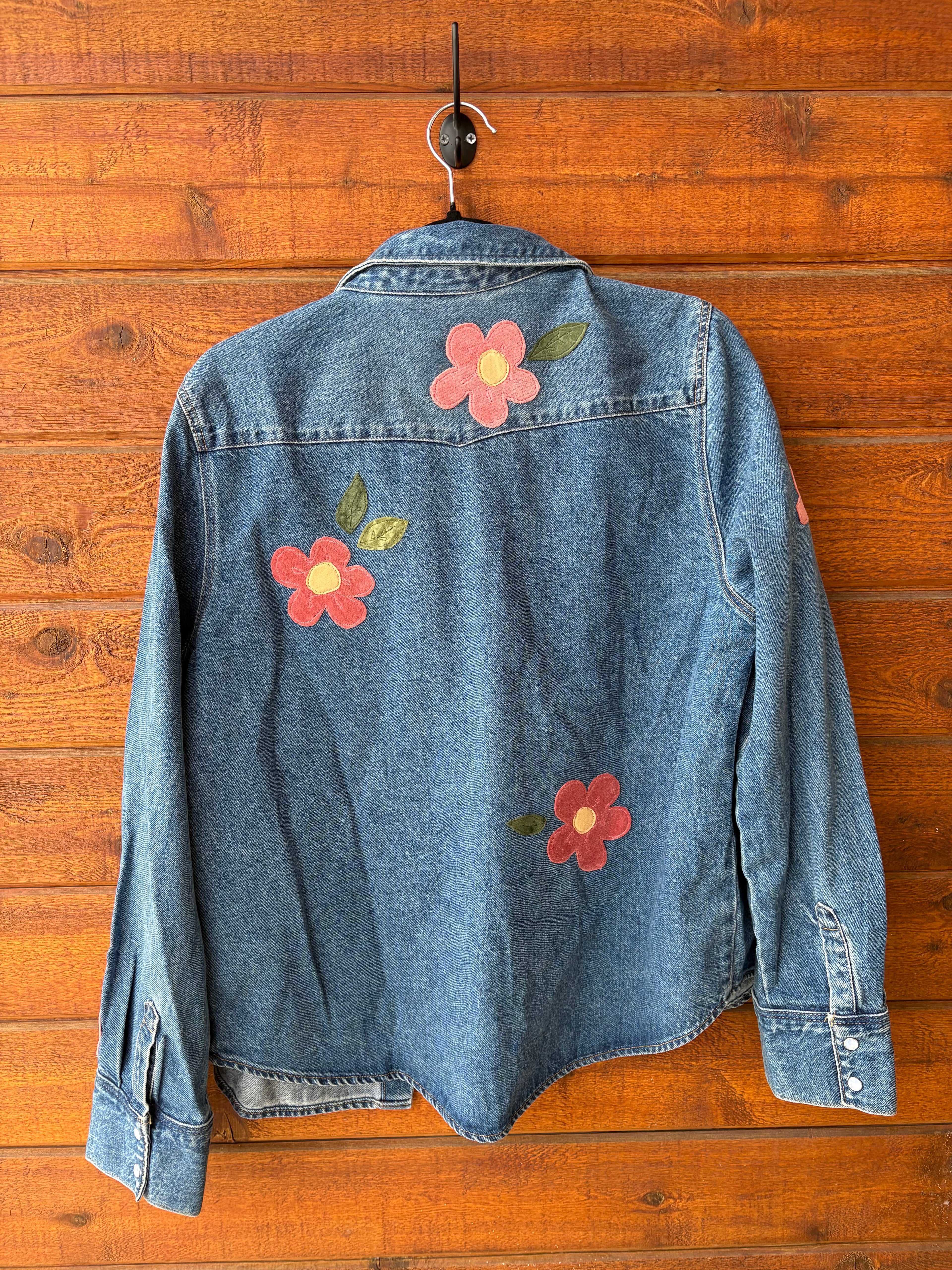 Floral Denim Jacket