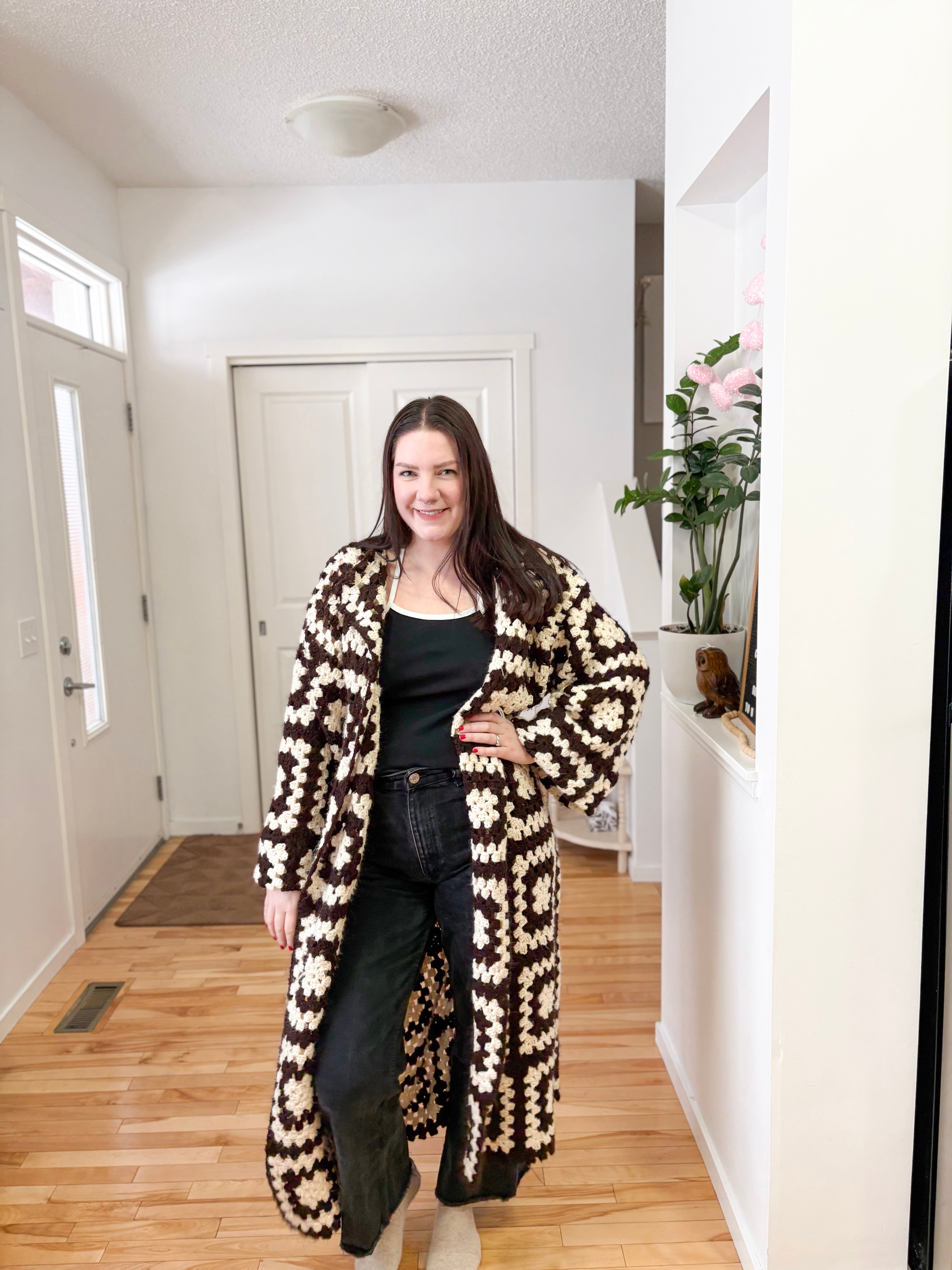 Long Blanket Cardigan