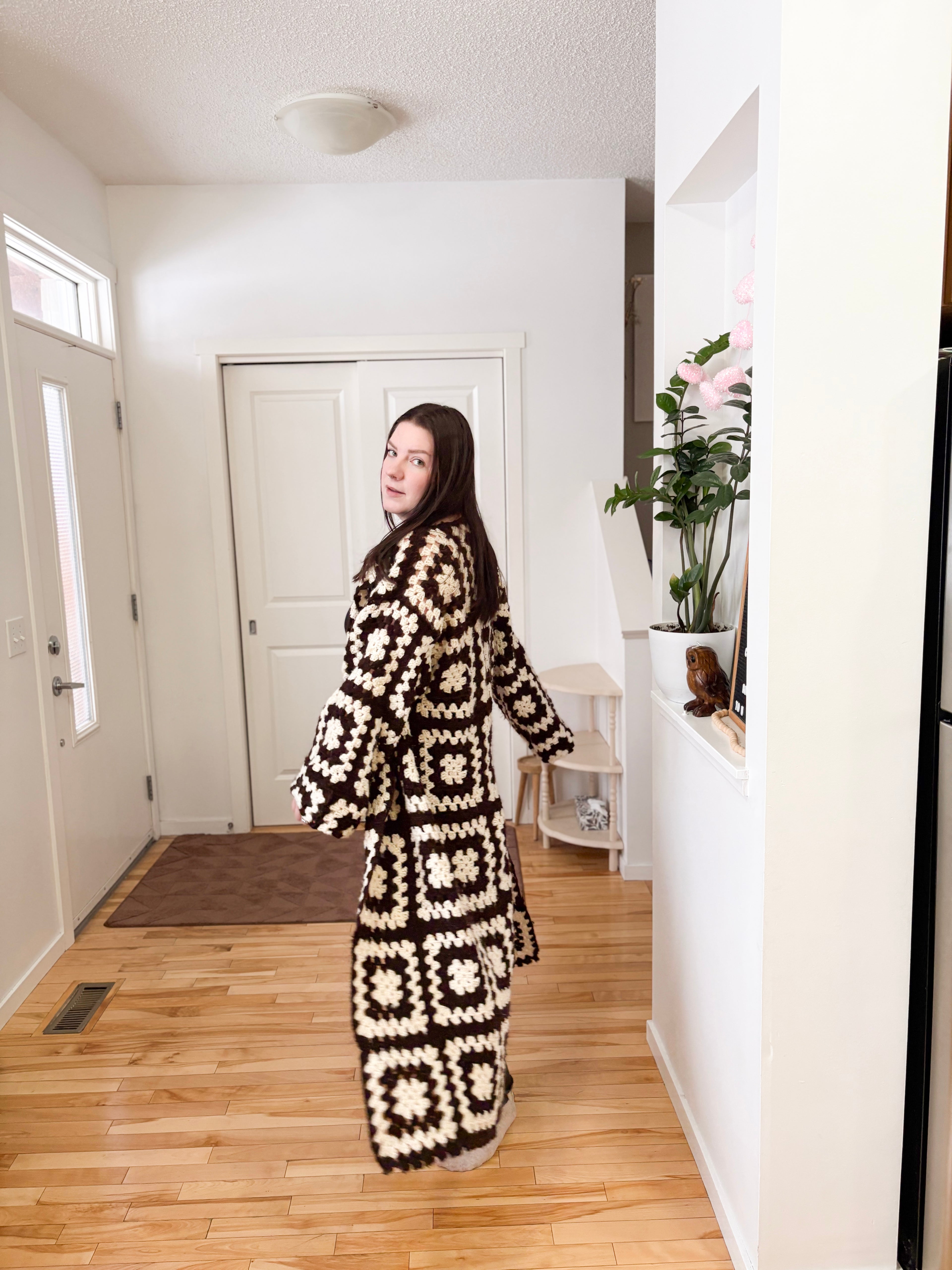 Long Blanket Cardigan