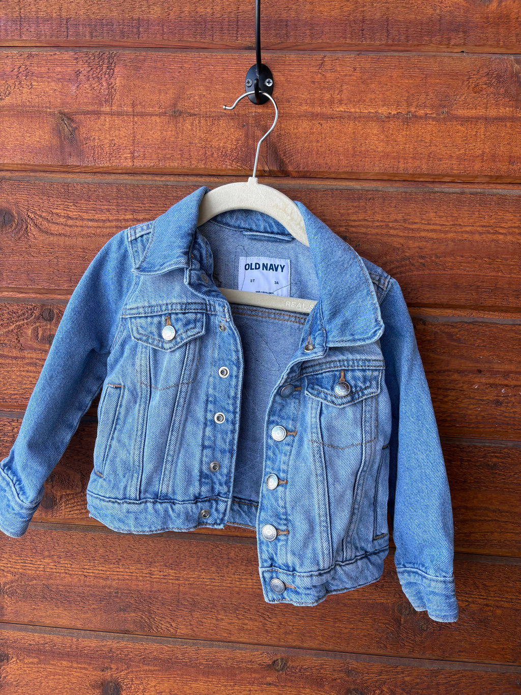 3T Toddler Floral Denim Jacket