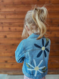 3T Toddler Floral Denim Jacket